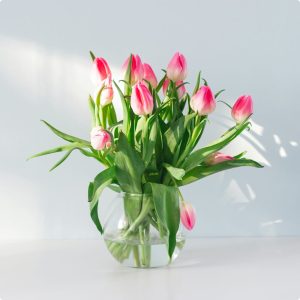 Flor personalizada de tulipán